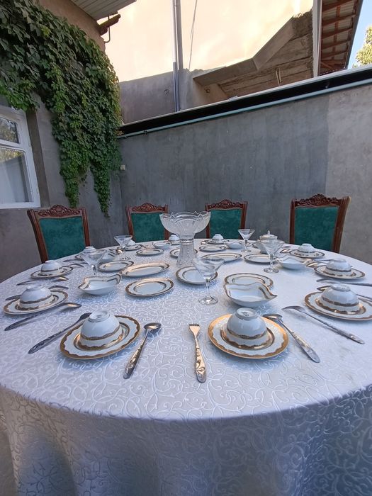 Аренда прокат 24/7 стул стол ва пасуда  арзон сфат