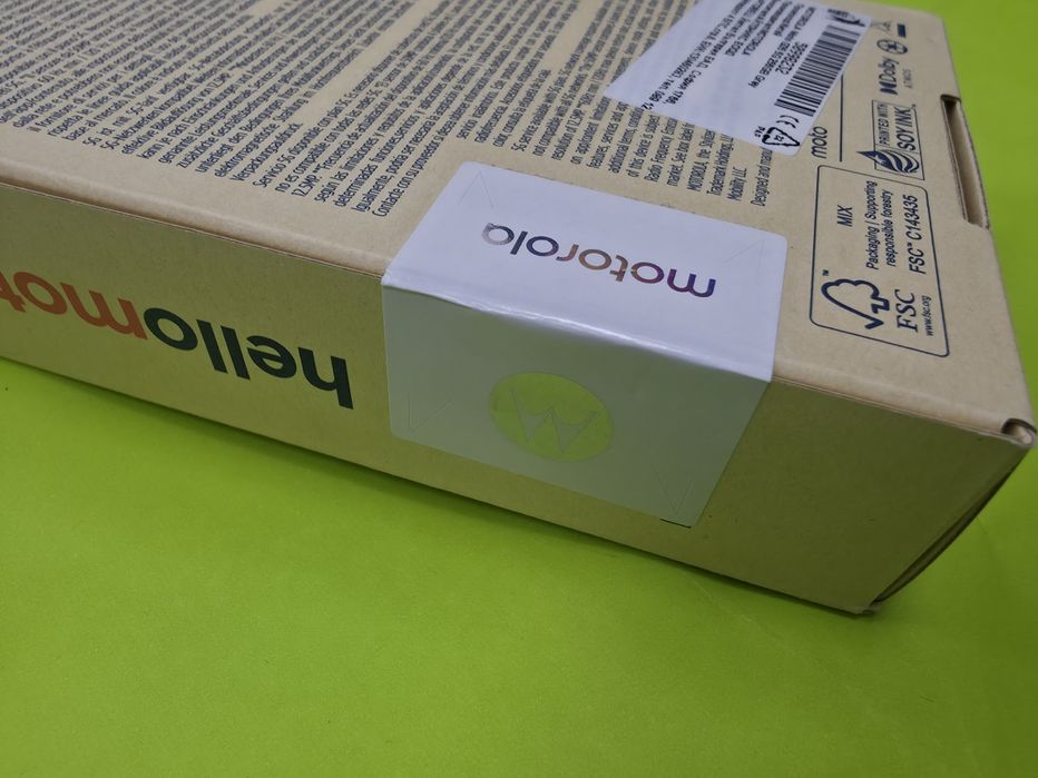 ЗАПЕЧАТАН 256GB Motorola g35 5G Yettel Гаранция 2028г. Midnight