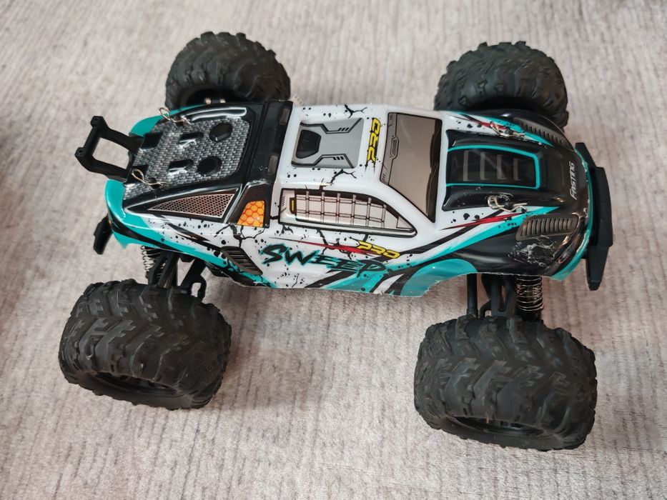Количка с дистанционно 16101 Pro 4×4 70km/h  с 3 батерии