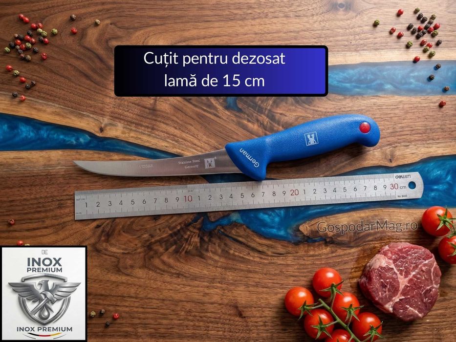 Set Cuțite Măcelarie Profesionale 6 Piese - Stoc limitat!