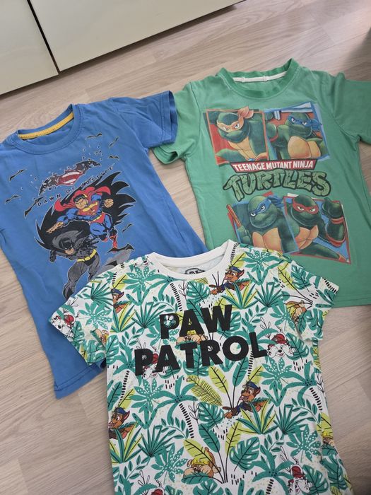 Летен лот 122-128 см HM, Under Armour, Waikiki, Reserved, Пес Патрул