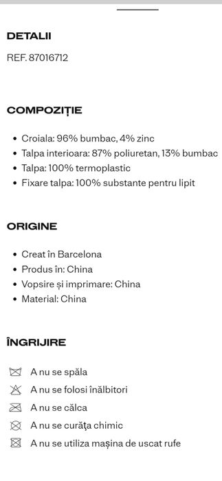 Sandale  Denim marca Mango marimea 39