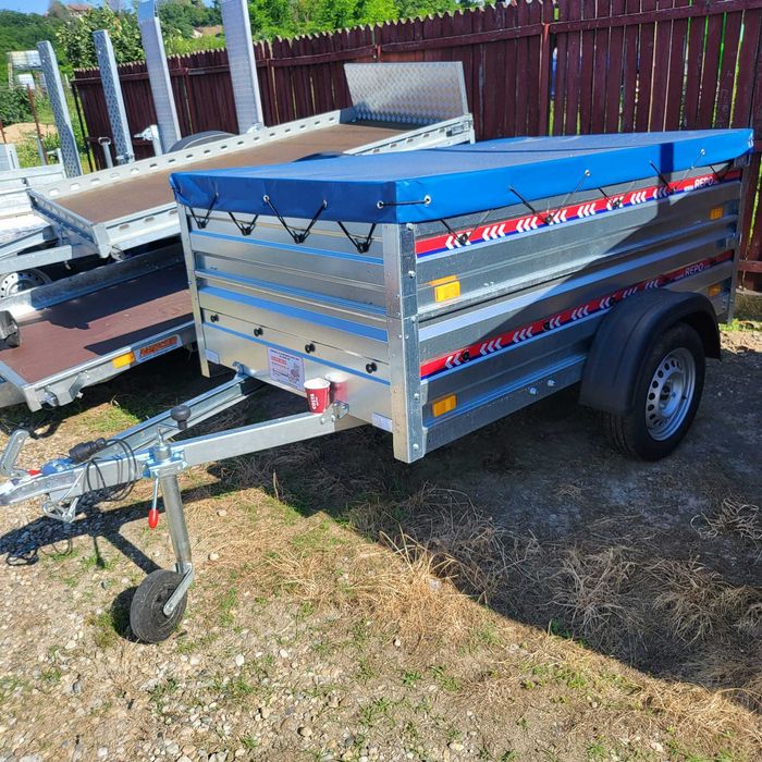 Oferta!!!Remorci si platforme auto noi, preturi de importator!!!