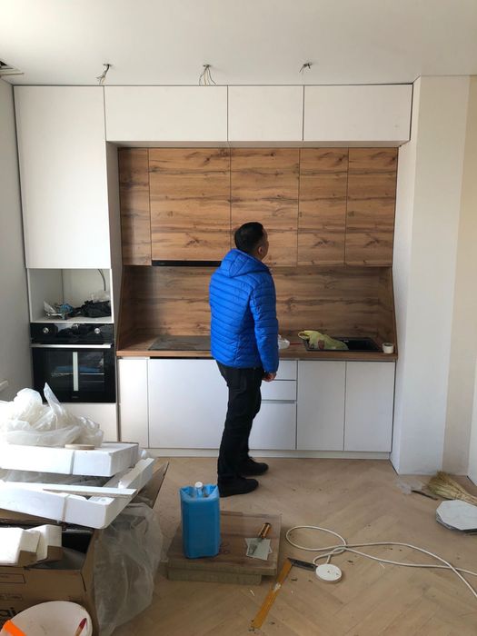 Кухни на Заказ Мебель для Кухни Кухонный Гарнитур Корпусная Кухня Шкаф