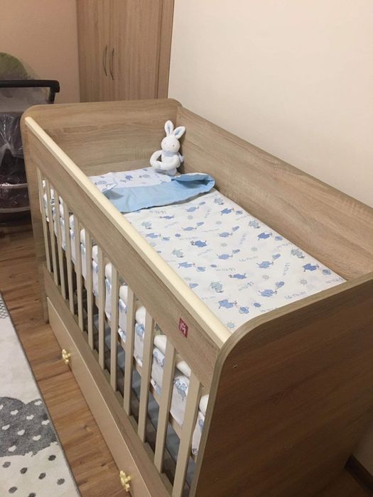 Детско легло Sonel с нов матрак 120 × 60 см