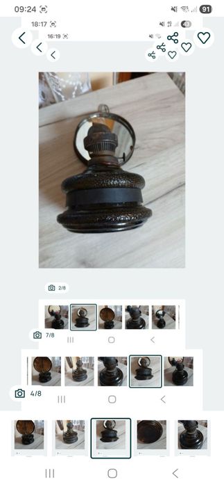 Lampa gaz vitange