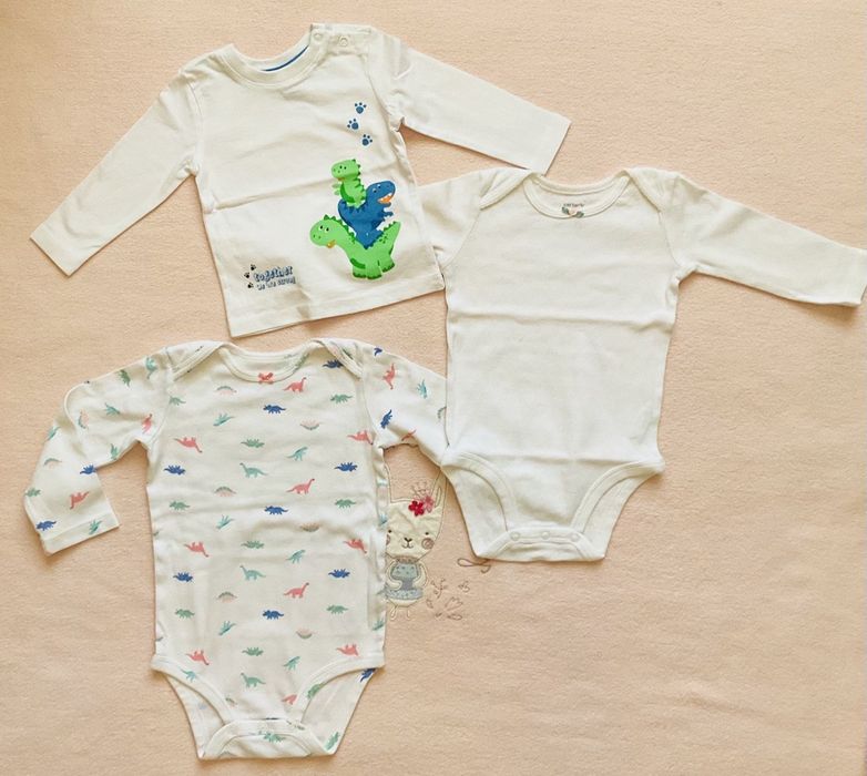 Боди для девочки на 6, 9, 12, 18, 24 месяцев-