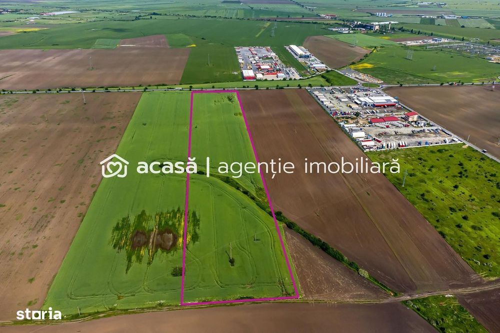 Teren intravilan cu PUZ aprobat în zona de centură Nord