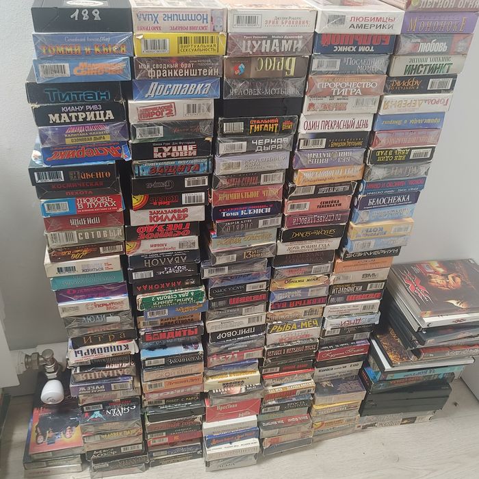 Видеокассеты vhs кассеты видеомагнитофон