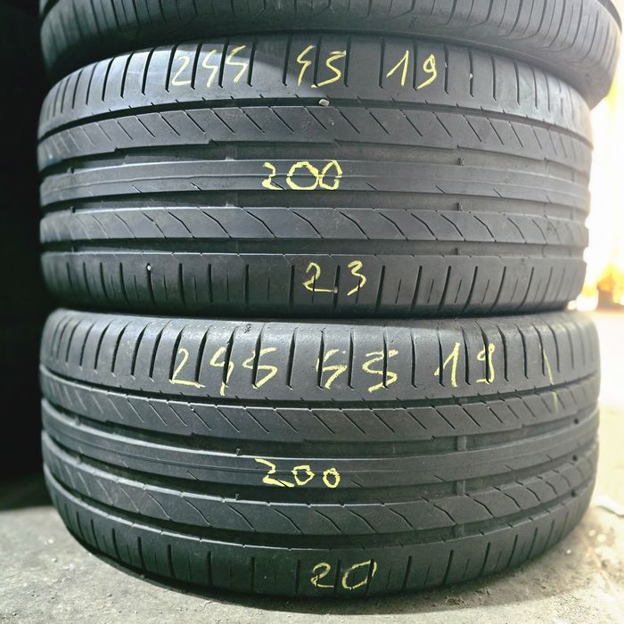 2x 245/45/19 VARA CONTINENTAL 2020 Stare excelentă