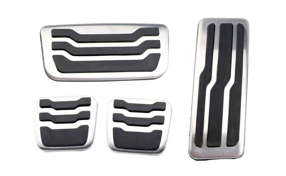 Ornamente / protectii pedale INOX - Ford Ranger