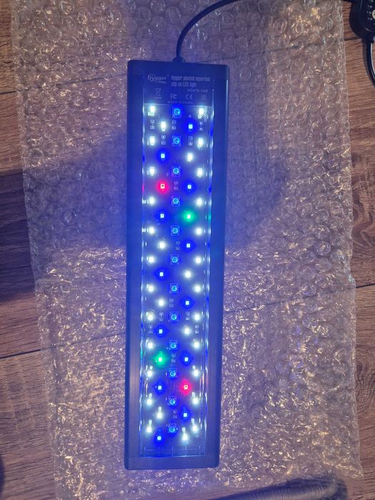 Lampa acvariu LED Hygger, 14W, full spectrum, 30 cm