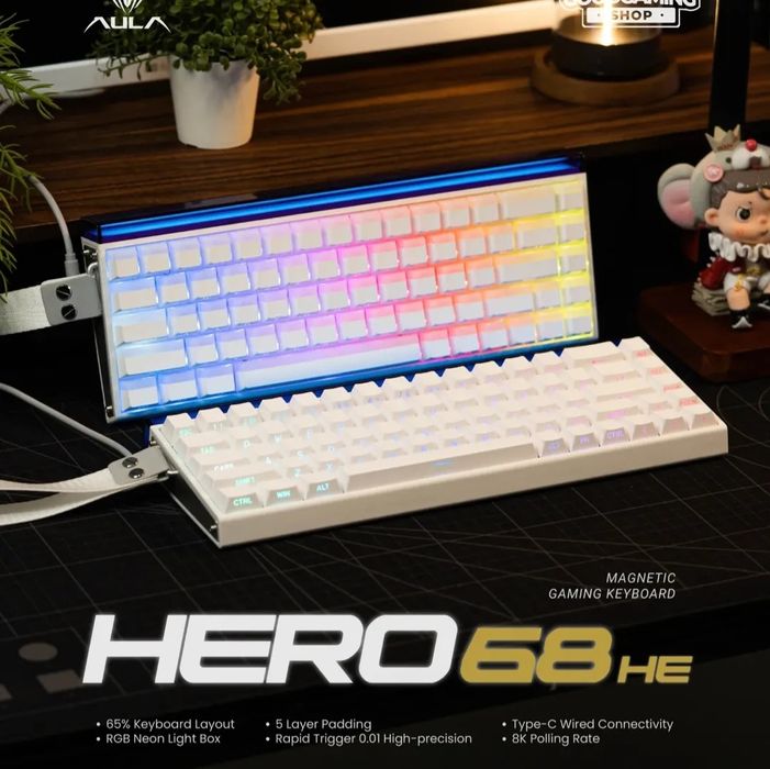 Aula Hero 68 HE / Магнитная Клавиатура