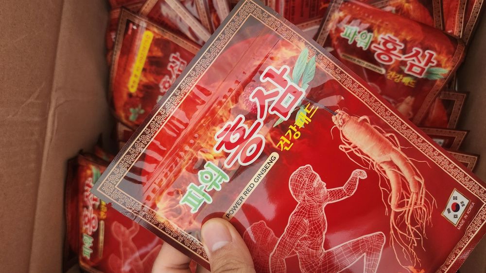 Plaster Korea Qizil Jenshenli Plastr