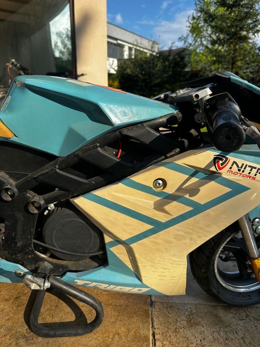“Motocicleta electrica Nitro Eco Pocket Bike 1060W 36V