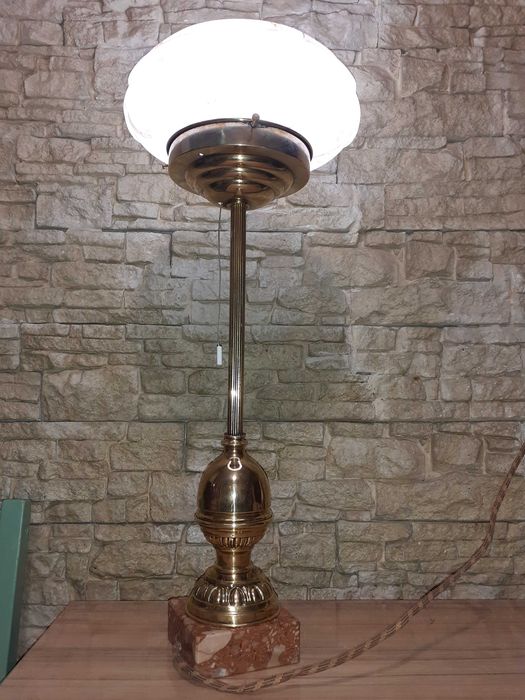 Vand lampa ART NOUVEAU deosebita din alama