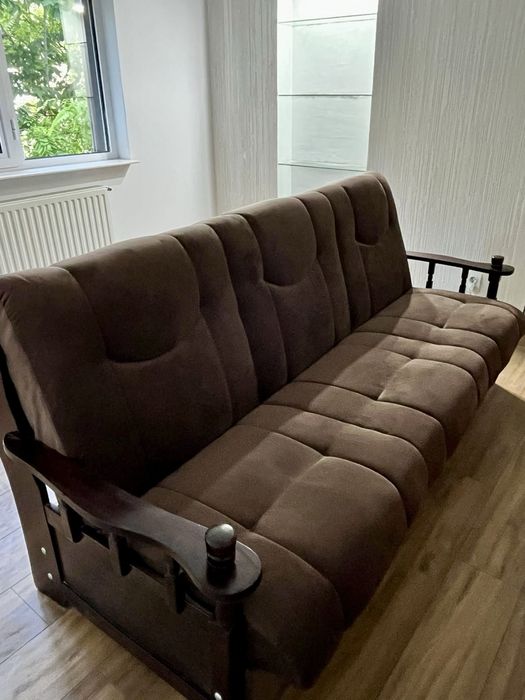 Canapea extensibila cu fotolii - stare ca noua