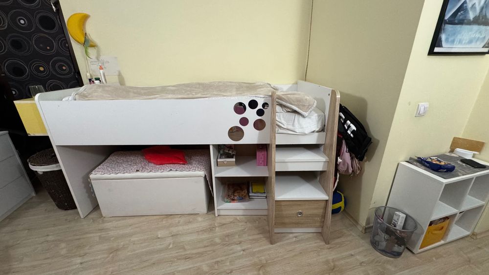 Детско легло с матрак Magniflex 90/200