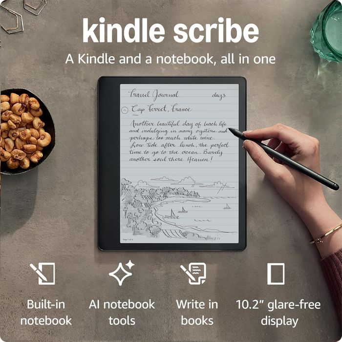 Amazon Kindle Scribe Электронный Блокнот+ Электронная Книга ( 2 в 1 )