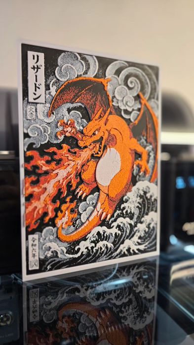 Pokemon Картина Charizard 3D