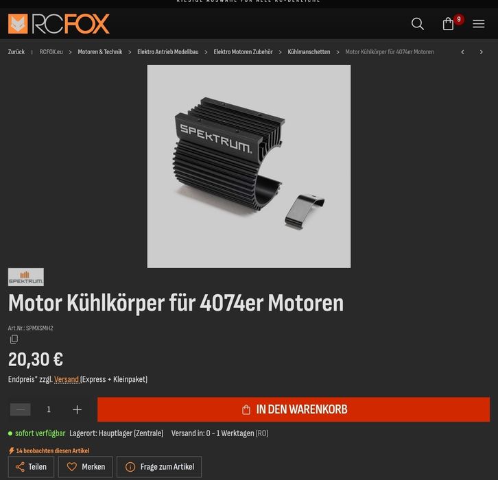 Combo esc si motor ARRMA SPEKTRUM Firma 6s