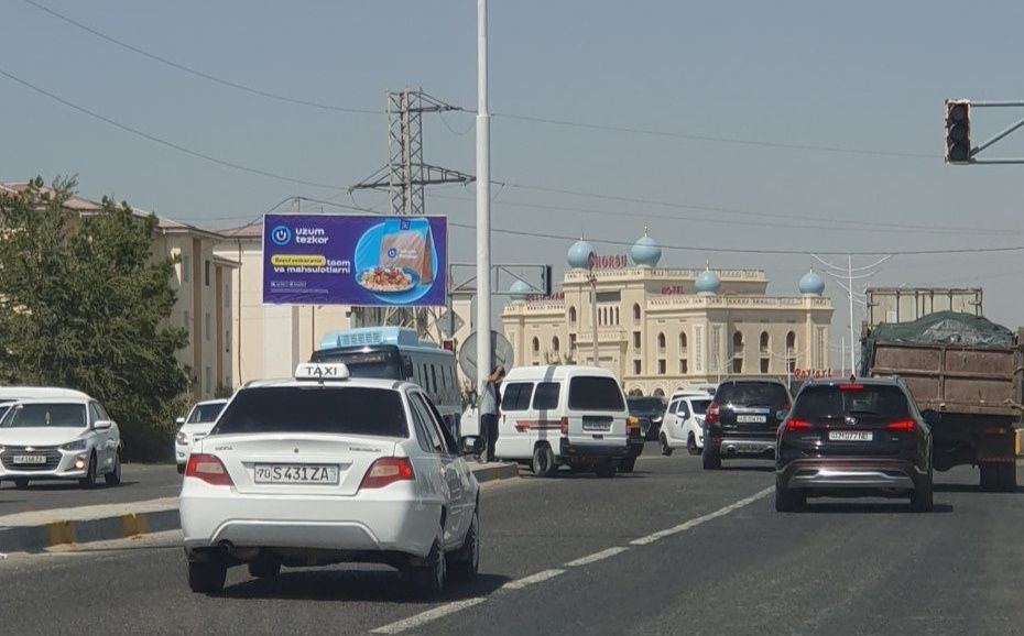 Qarshi // tashqi reklama// bilbord// led ekran // respublika bo'yicha