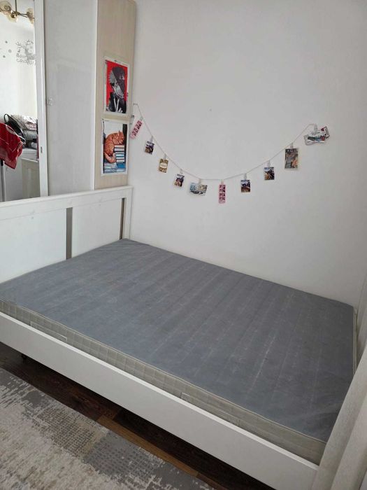 Продам кровать 1.5 производство ИКЕА