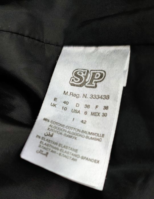 Sacou / Jacket catifea neagra - Motivi