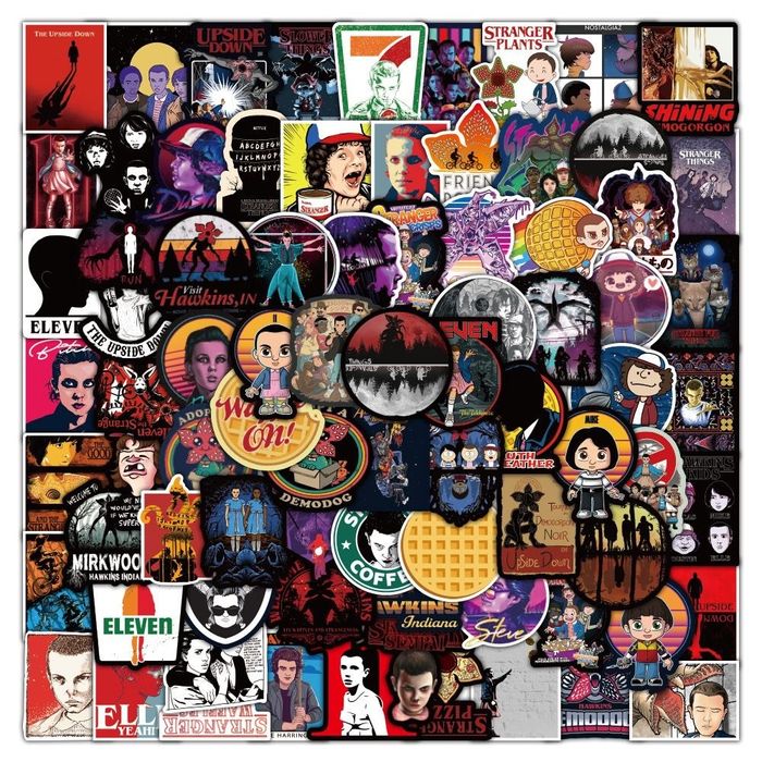 Наклейки Stranger Things