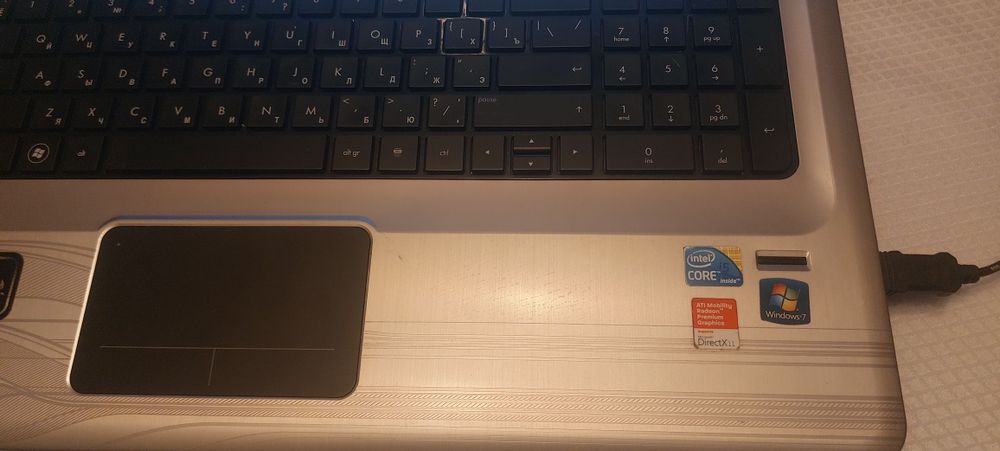 Ноутбук HP старый