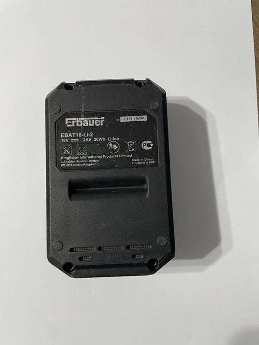 Acumulator Erbauer 18 volti