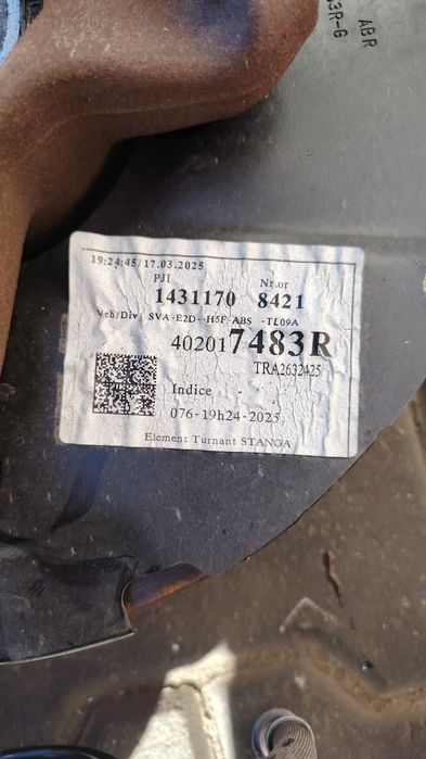 Caseta direcție , planetara ,  fuzeta  Dacia Duster 3 Dacia Bigster