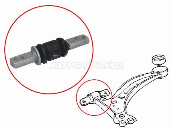 Сайлентблок Toyota Avensis