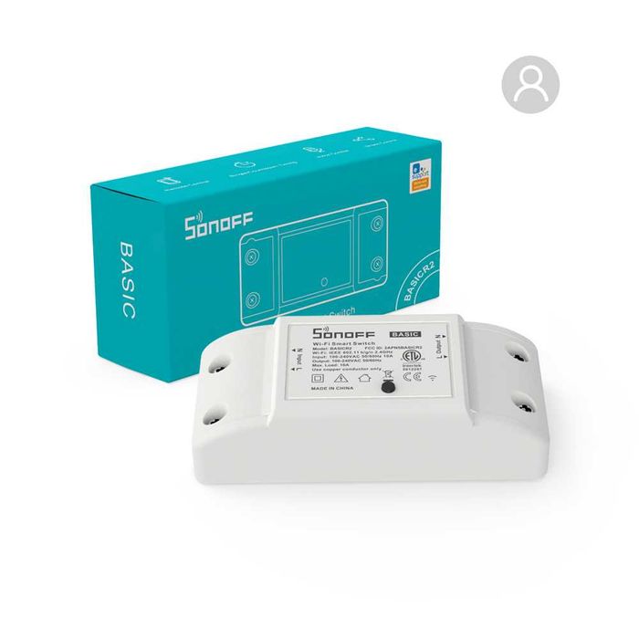 SONOFF WiFi смарт рела (ключ) 10А/2200W sonoff соноф SONOFF Basic
