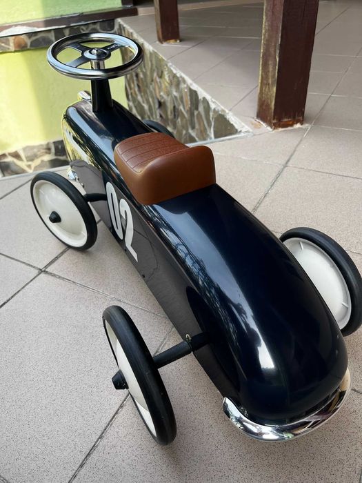 Mașinuță copii retro metalică, premium, tip Baghera, stare foarte bună