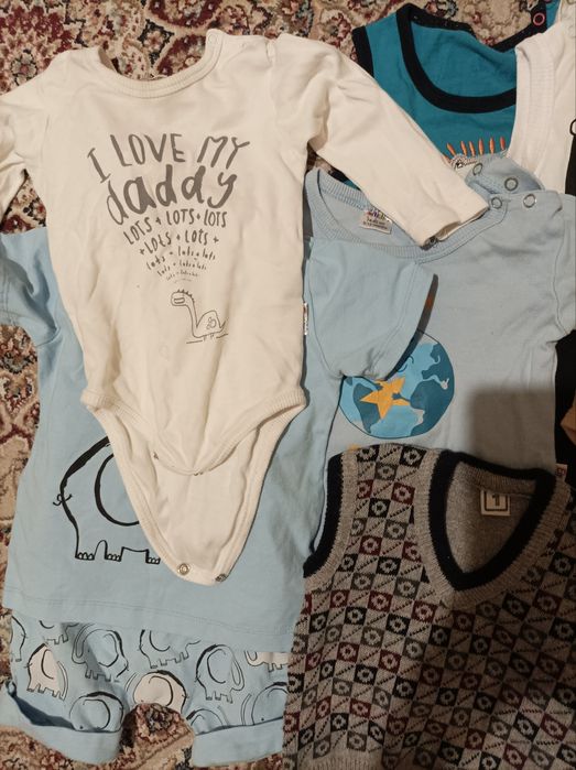Пакет вещей на мальчика 9-12 мес