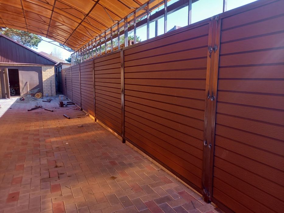 Заборы ворота под ключ Павлодар