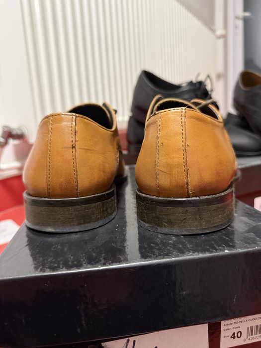 Pantofi denis si zee lane piele natura