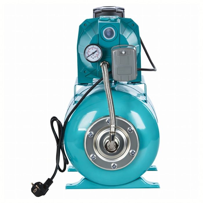 Хидрофорна система с помпа 750W и разширителен съд 50L – Пълен комплект за водоснабдяване и напояване