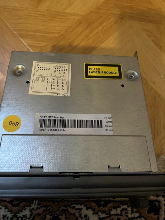 Radio CD auto pt seat leon model 2007