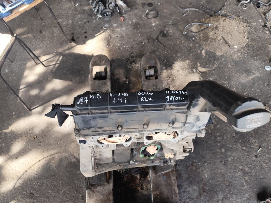 Двигател Мерцедес А класата А 140- 1.4 i60kw 82 k M166.940 98/01г