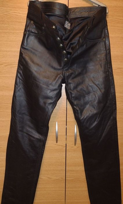 Pantaloni Piele Chopper (80 cm talia)