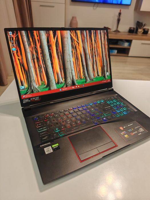 MSI GE 75 RAIDER, i7 10875H, RTX 2080 SUPER 8GB, 32 GB RAM, SSD 1.5 TB