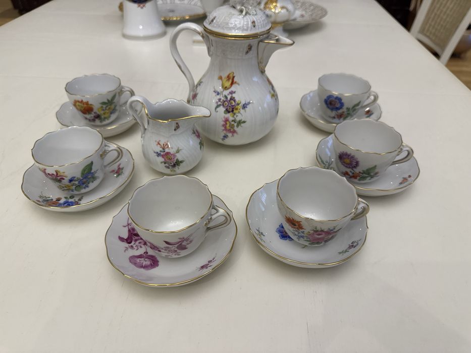 Meissen!Винтажная,немецкая,старинная посуда!