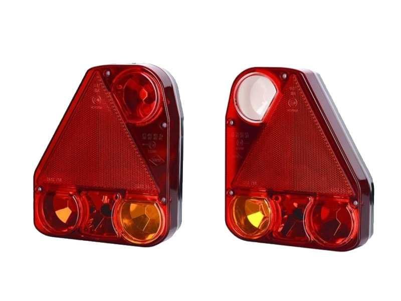 Комплект 2 БРОЯ Стопове за ремарке каравана с крушки