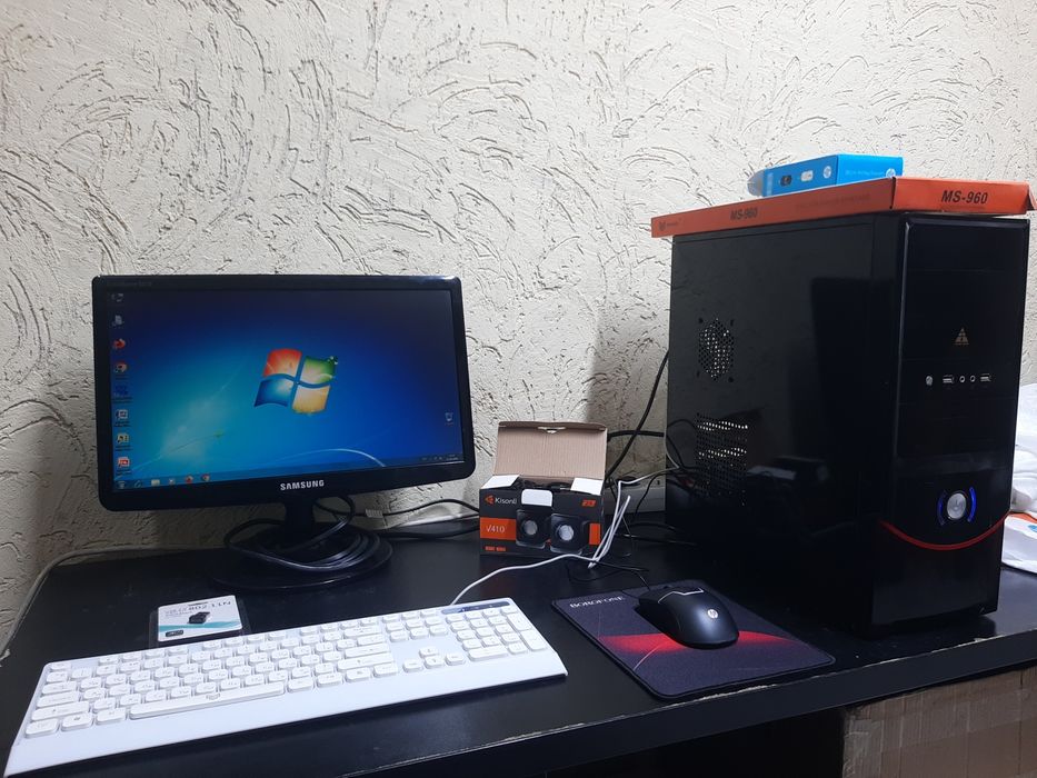 Компьютер для работы для дома комплект Windows 7
