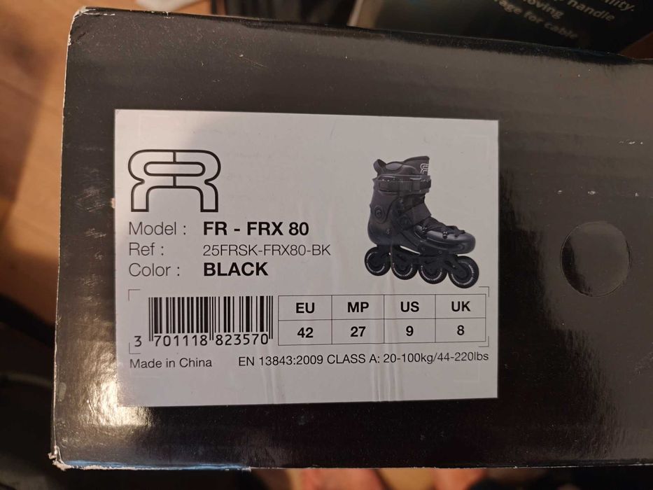 FR FRX 80 2025 freeride кънки ролери номер 42