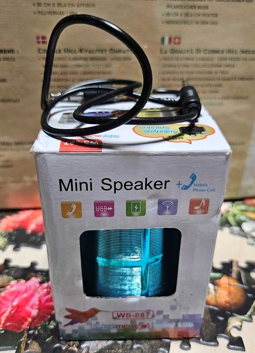 Мини АУДИО колонка ''WS-887'' и Тонколонки с кабел Philips