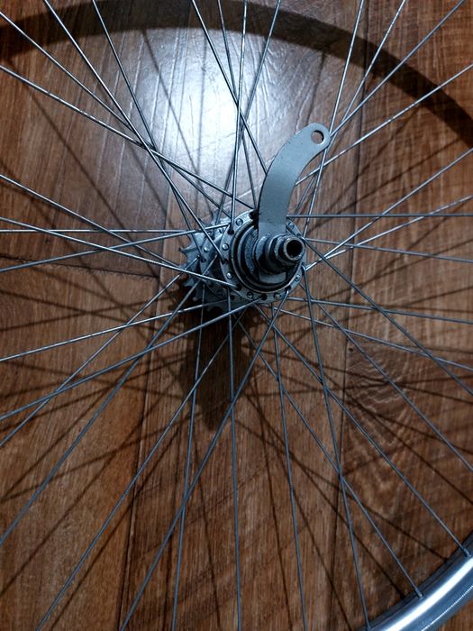 Колесо  диск от советского велосипеда Урал , диаметр на 28