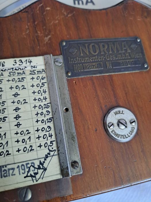 galvanometru Norma ampermetru vechi